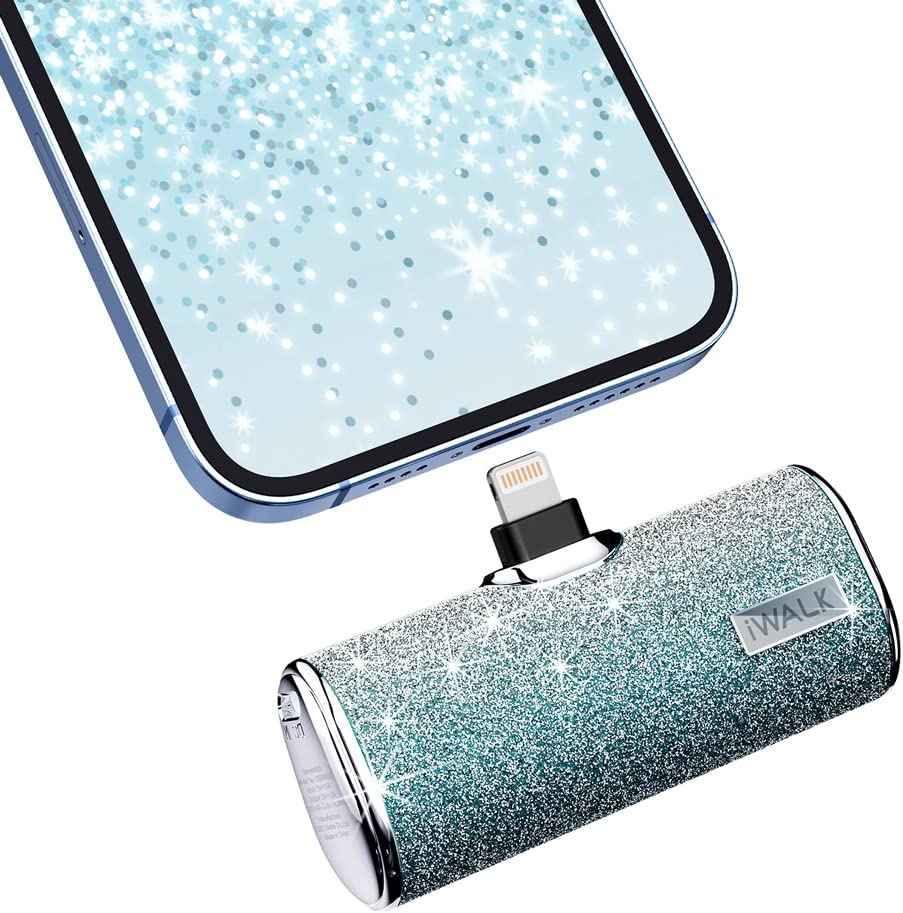 iWalk 4500mAh Lightning Pocket Power Bank - Blue Diamond iWalk 4500mAh Lightning Pocket Power Bank - Blue Diamond